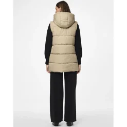 Doudoune à capuche Daisy beige
