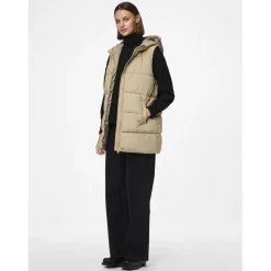 Doudoune à capuche Daisy beige