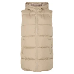 Doudoune à capuche Daisy beige