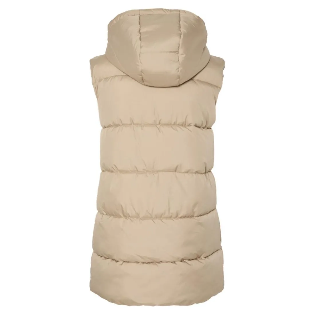 Doudoune à capuche Daisy beige