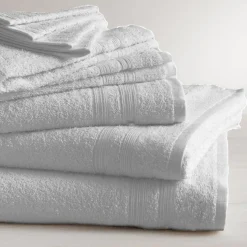 Drap de bain coton 600 gm² blanc 70x140 TERTIO®