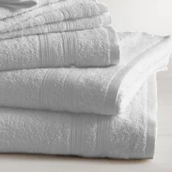 Drap de bain coton 600 gm² blanc 70x140 TERTIO®