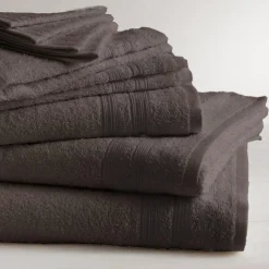 Drap de bain coton 600 gm² Taupe 70x140 TERTIO®