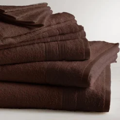 Drap de bain coton 600 gm² Chocolat 70x140 TERTIO®
