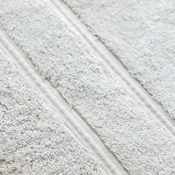 Drap de bain coton d'egypte LAUREAT PRESTIGE 100x150 cm-brume 600g/m²