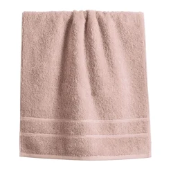 Drap de bain coton d'egypte LAUREAT PRESTIGE 100x150 cm-rose blush 600g/m²