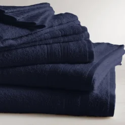 Drap de Bain en Coton 600 gm² TERTIO® - Bleu Indigo