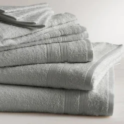 Drap de Bain en Coton 600 gm² TERTIO® - Gris Perle