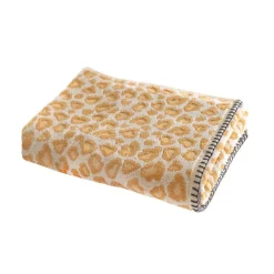 Drap de bain en coton FAUVE - beige
