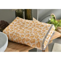 Drap de bain en coton FAUVE - beige