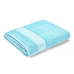 Drap de bain en coton RANGER 620 g/m² - Taille 100 x 150 cm - Acqua