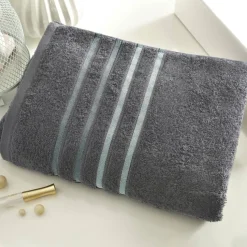 Drap de bain EXTRA SOFT gris foncé