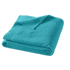 Drap de bain uni en micro-coton 600 gr/m² - Céladon