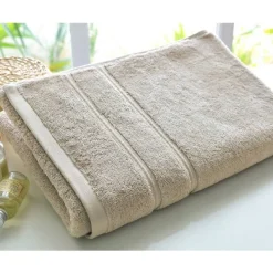 Drap de bain uni lauréat prestige-600gm2 - Beige