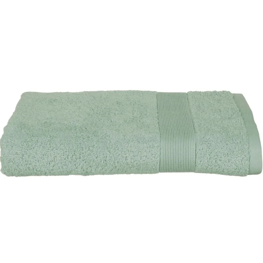 Drap de douche micro-coton 600 gr/m² Céladon