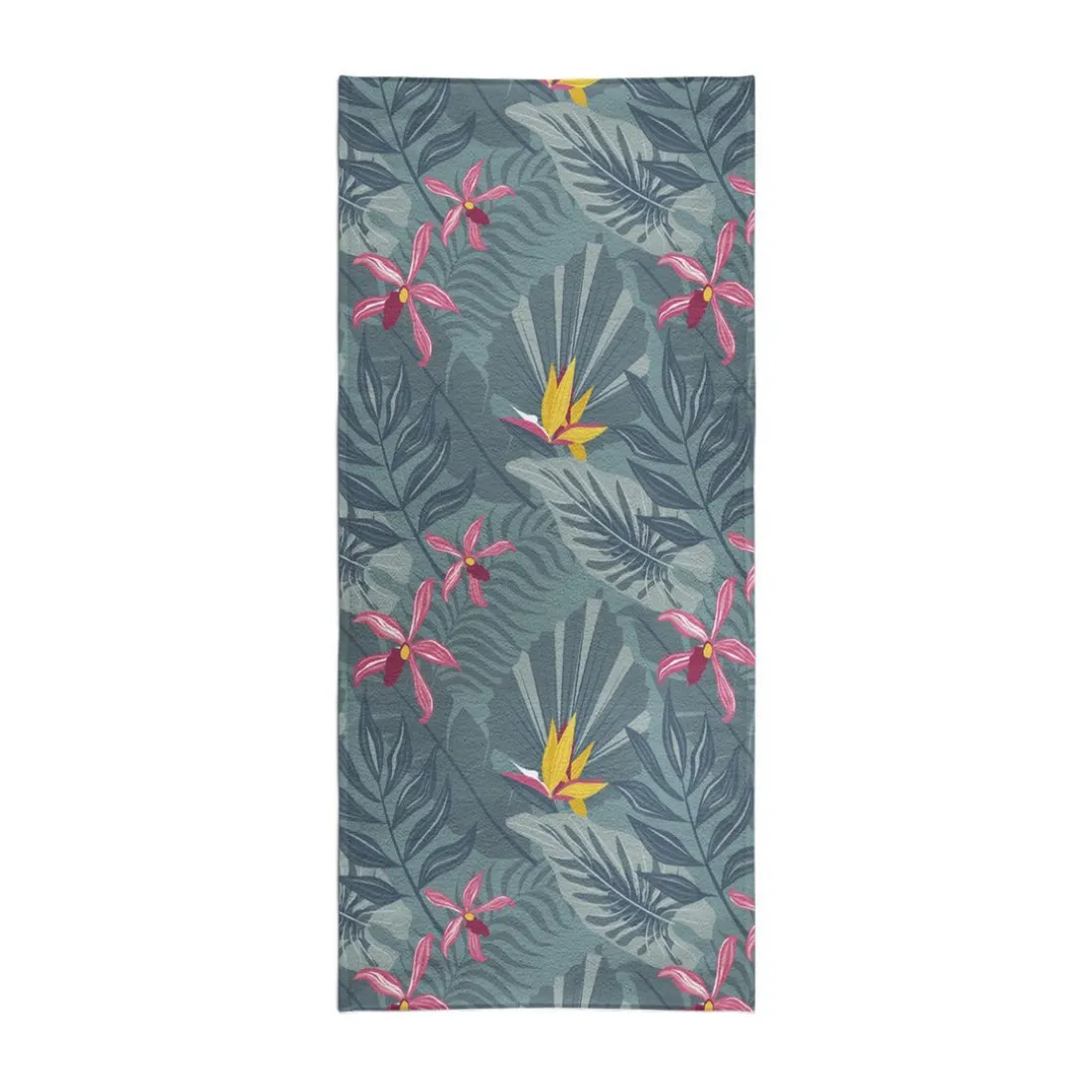 Drap de Plage 90 x 170 ALL OVER Paon