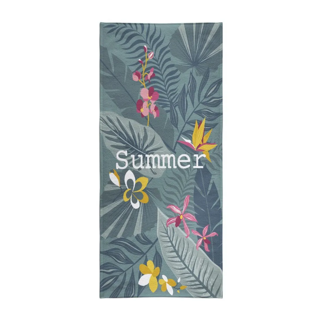 Drap de Plage 90 x 170 IMPRIME PLACE Paon