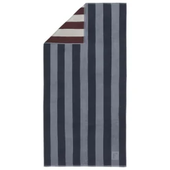 Drap de plage imprimé en coton Transat Marin