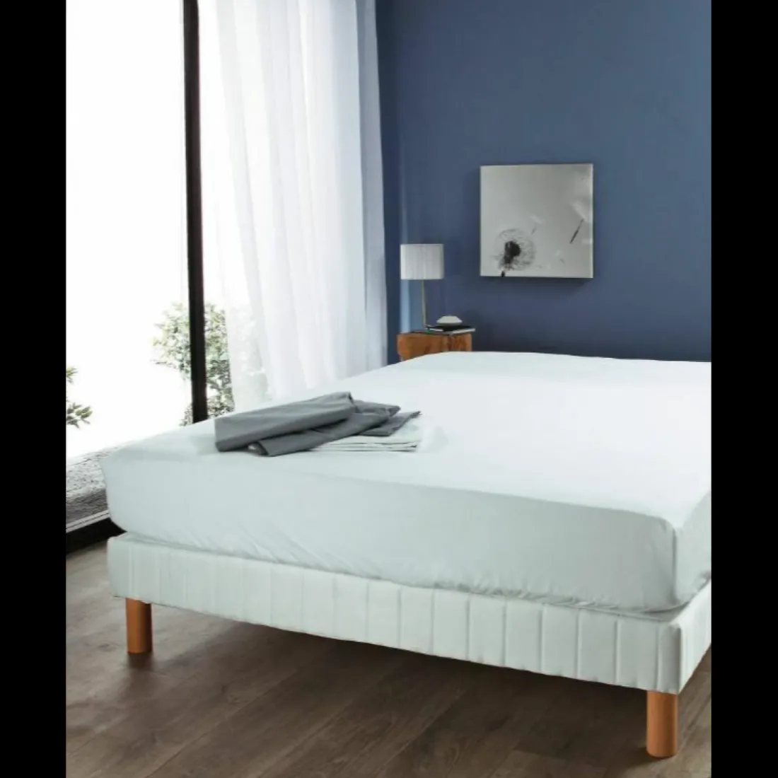 Drap housse ALICANTE protection anti punaises de lit