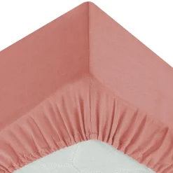 Drap Housse B30 160x200cm 2 places rose blush