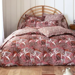 Drap plat bois de rose PANTHERE