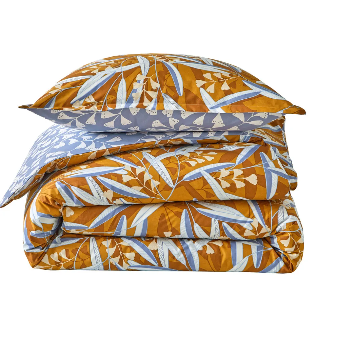 Drap plat BOTANICO Jaune Ocre