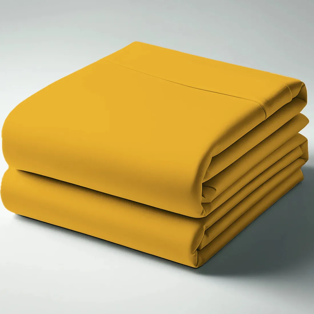 Drap plat coton TERTIO® - Curry