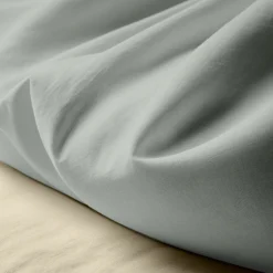 Drap plat coton TERTIO® - Céladon