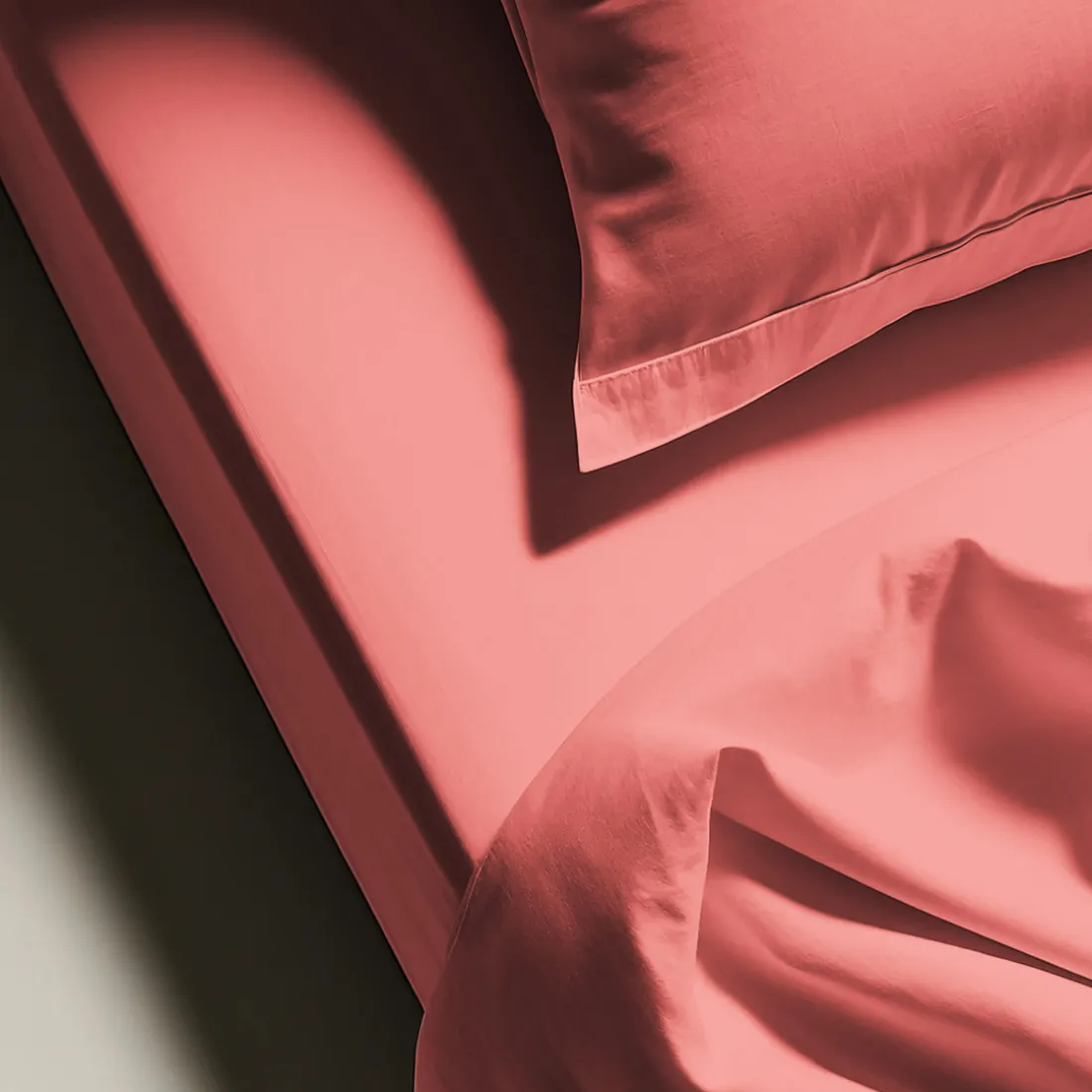 Drap plat coton TERTIO® - pêche