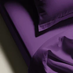 Drap plat coton TERTIO® - Violet