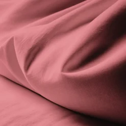 Drap plat coton TERTIO® - Vieux Rose