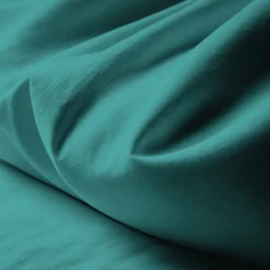 Drap plat coton TERTIO® - vert émeraude