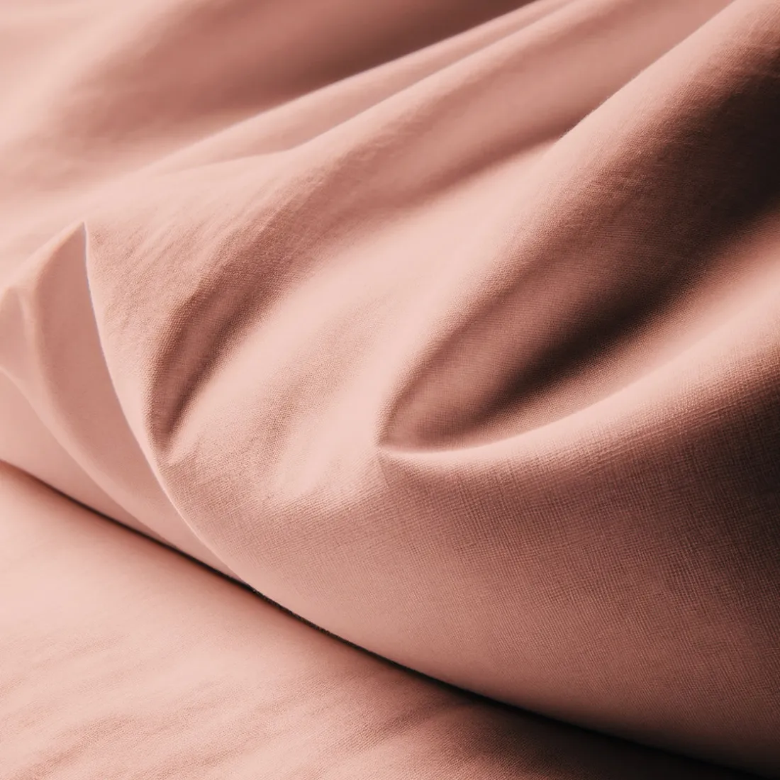 Drap plat Coton TERTIO® -Rose blush