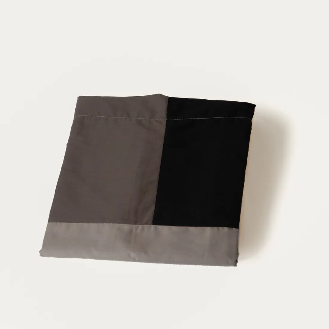 Drap plat coton TRIO - noir