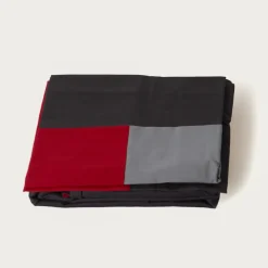 Drap plat coton TRIO - rouge