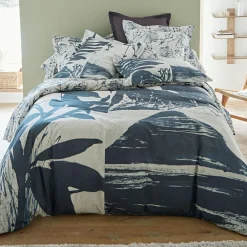 Drap plat CREPUSCULE gris anthracite