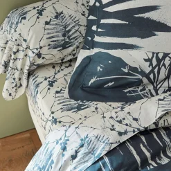 Drap plat CREPUSCULE gris anthracite