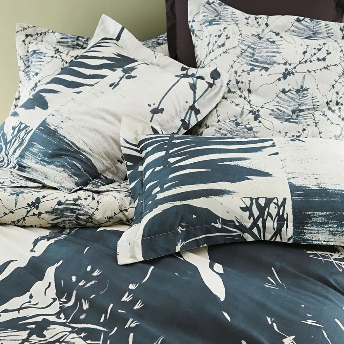 Drap plat CREPUSCULE gris anthracite