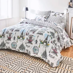 Drap plat PARISIEN multicolore