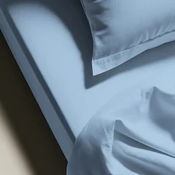 Drap plat percale coton TERTIO® - bleu