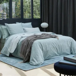 Drap plat percale DANDY Sauge
