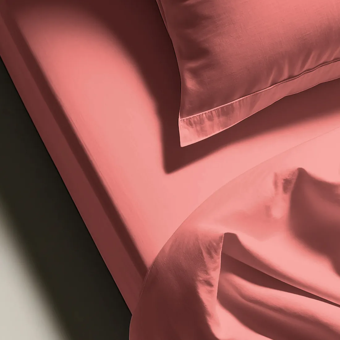 Drap plat polycoton TERTIO® - pêche
