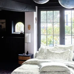 Drap plat satin BROCELIANDE-Brume