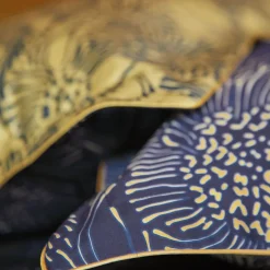 Drap plat satin ELIXIR Indigo