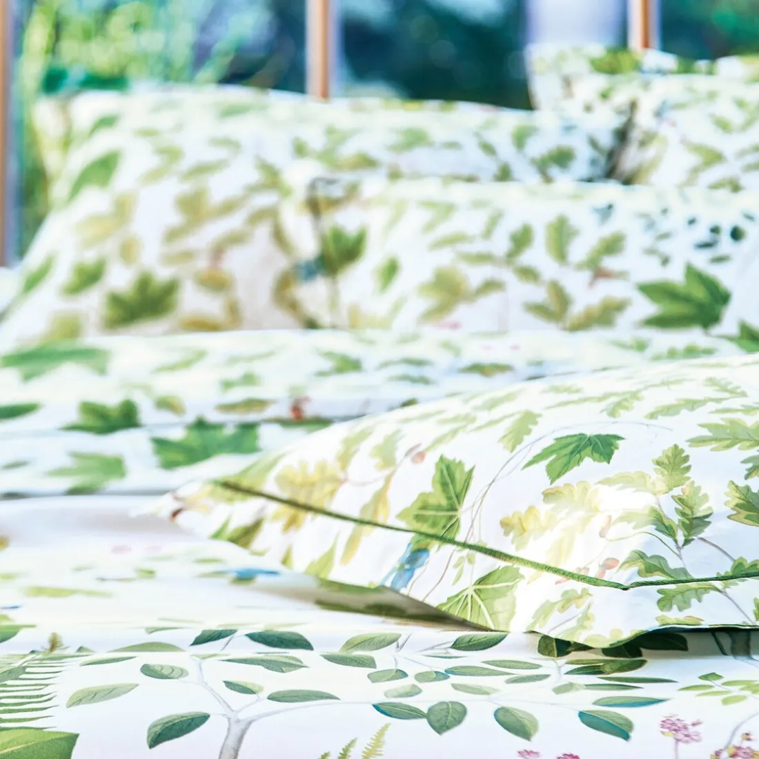 Drap plat satin GRANDEUR NATURE-Forêt