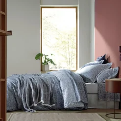 Drap plat satin jacquard ARCANGUES Nuage