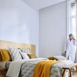 Drap plat TEMPO Biais replie Galet