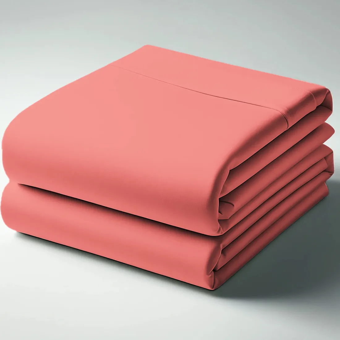 Drap-housse coton TERTIO® - pêche