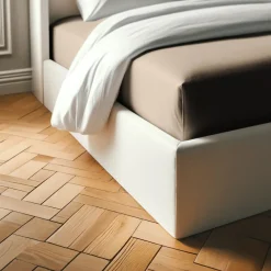 Drap-housse coton TERTIO® - taupe