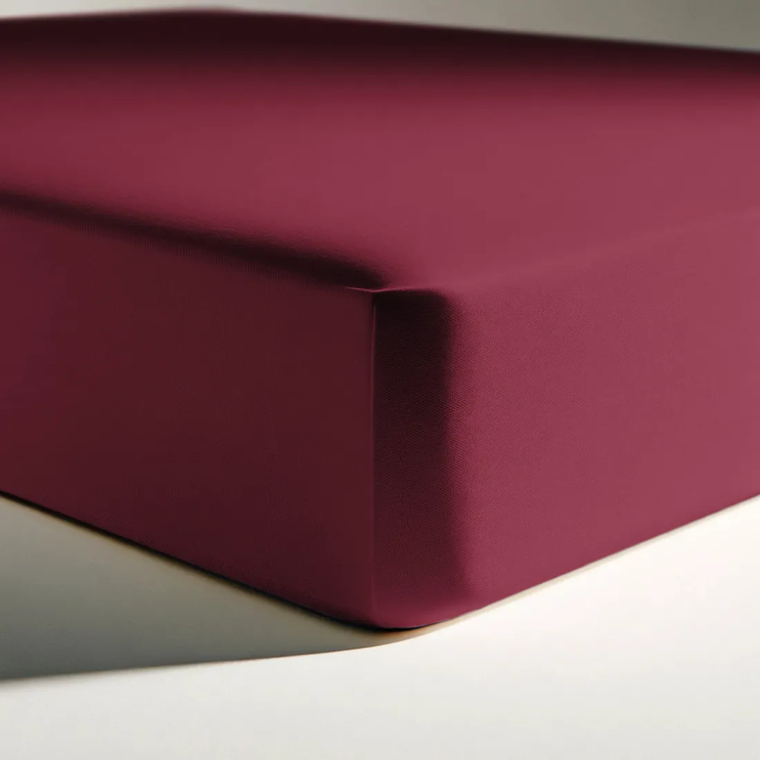 Drap-housse coton TERTIO® - Grenat